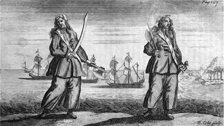 Picture Of Famous Female Pirates Anne And Mary